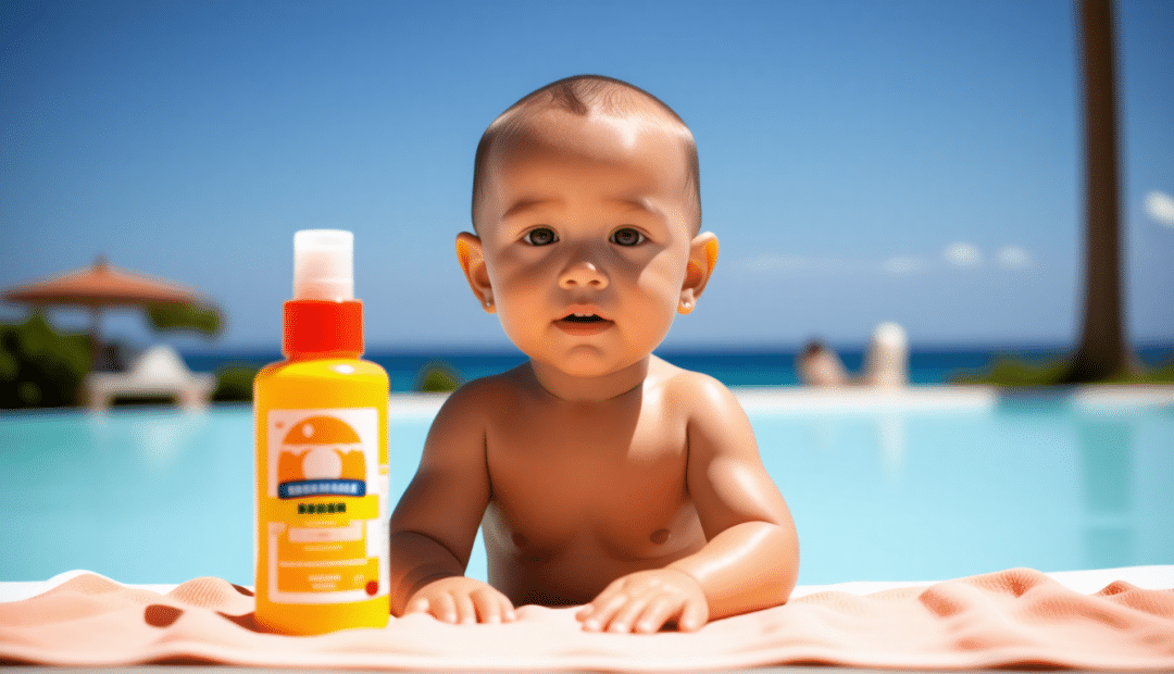 Choisir une crème solaire pour bébés qui fuient la lumière